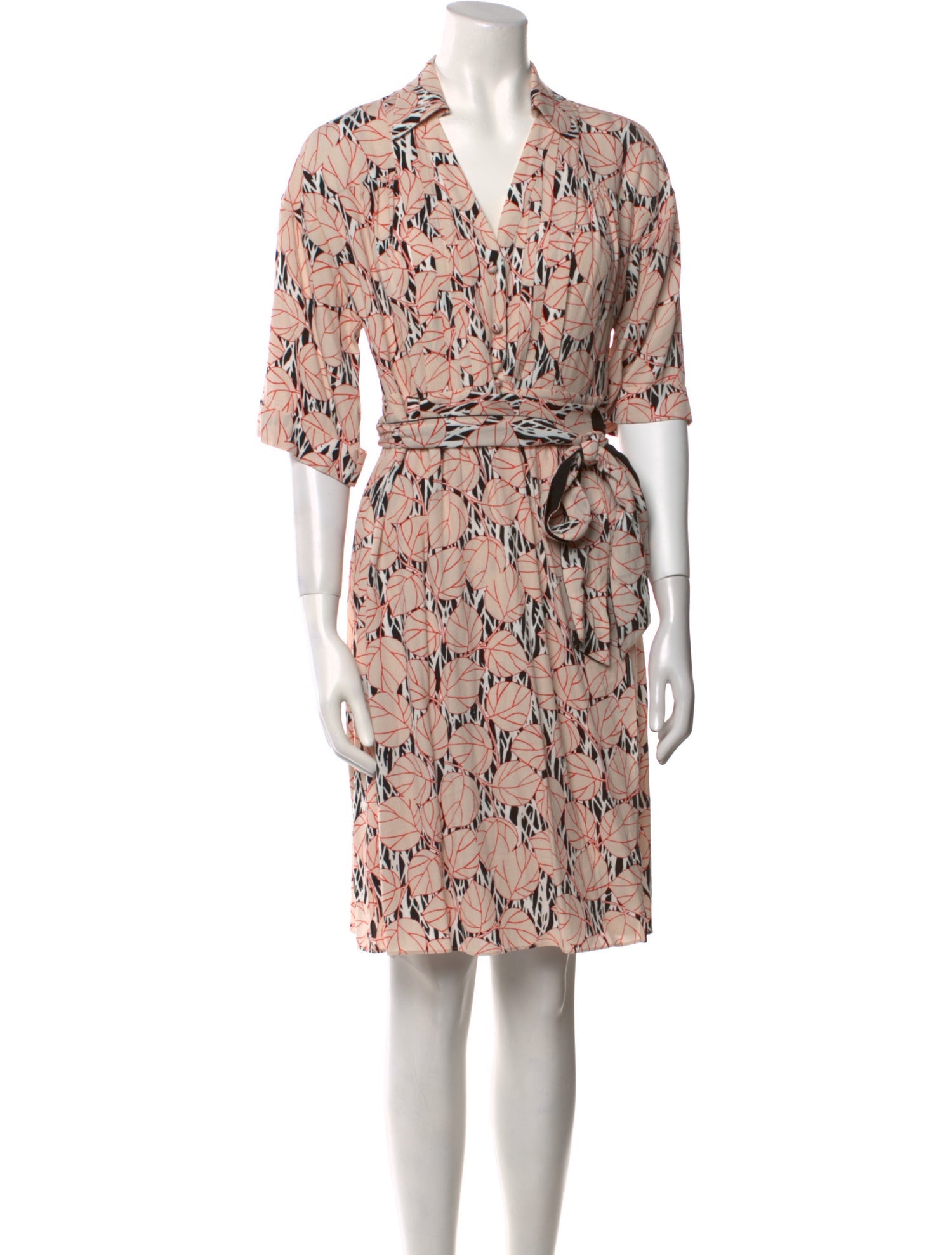 Diane von Furstenberg Silk Knee-Length Dress