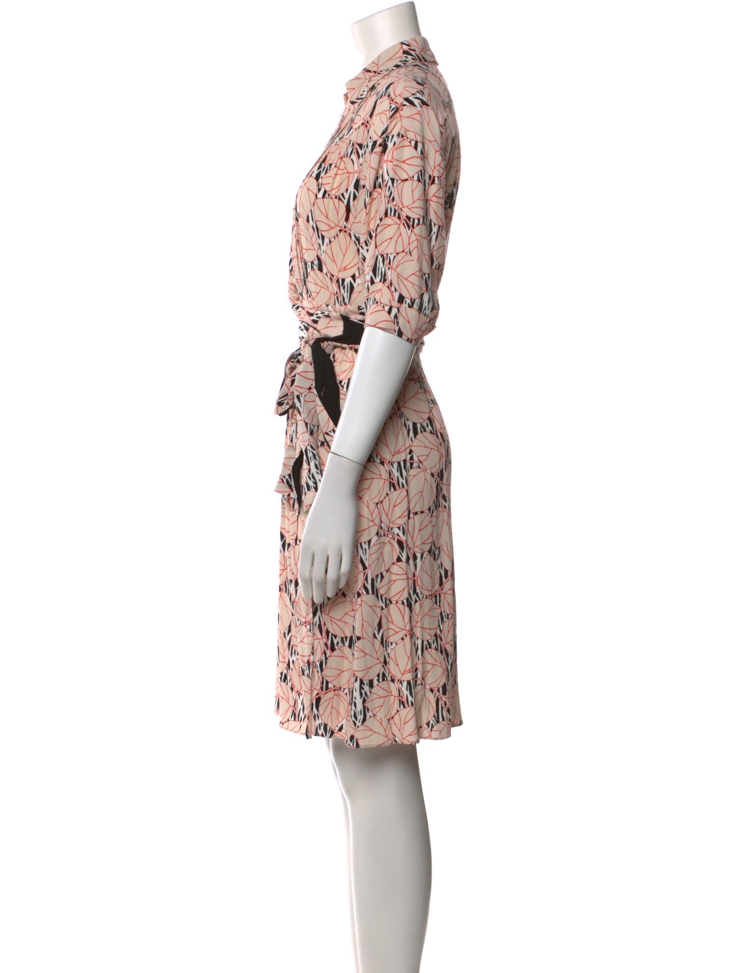 Diane von Furstenberg Silk Knee-Length Dress