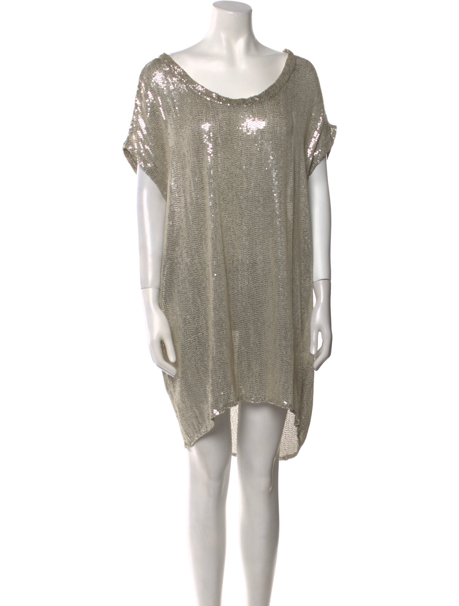 Diane von Furstenberg Sequin Mini Dress