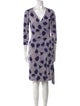 Diane von Furstenberg Silk Knee-Length Dress