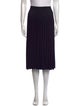 Diane von Furstenberg Striped Knee-Length Skirt