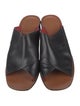 Diane von Furstenberg Leather Slides