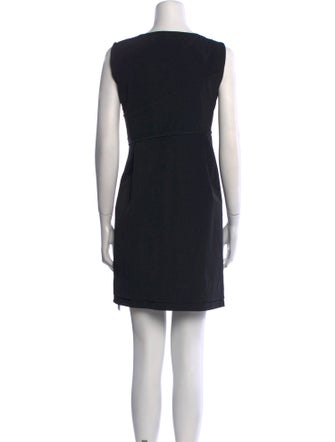 Diane von Furstenberg V-Neck Mini Dress