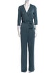 Diane von Furstenberg Silk Printed Jumpsuit