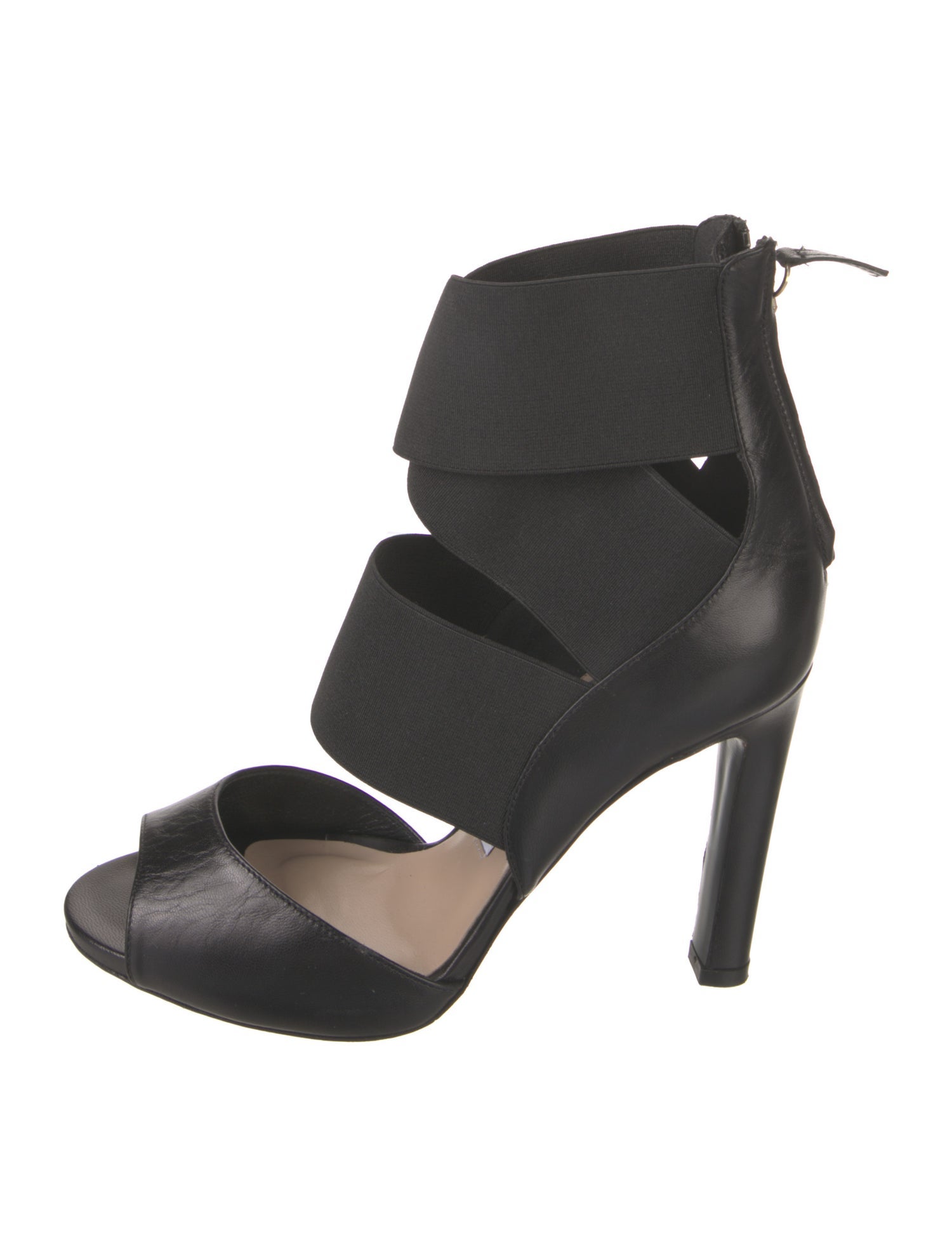 Diane von Furstenberg Leather Gladiator Sandals