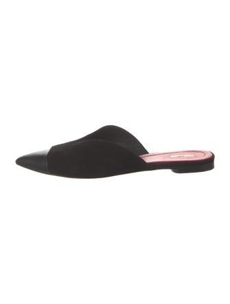 Diane von Furstenberg Suede Mules