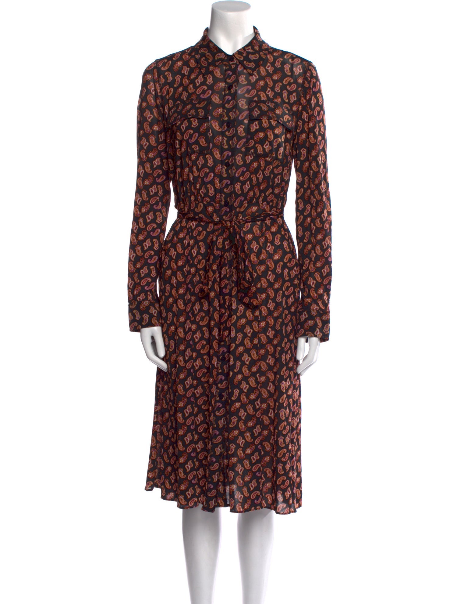 Diane von Furstenberg Printed Knee-Length Dress