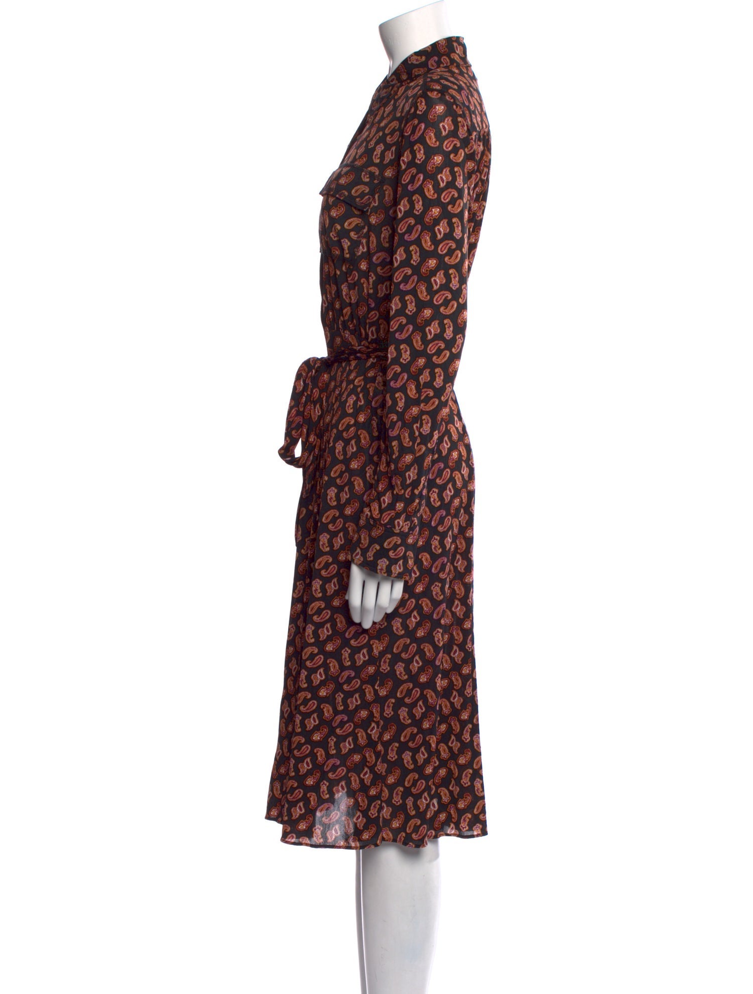Diane von Furstenberg Printed Knee-Length Dress