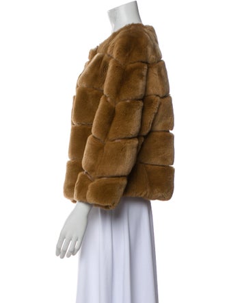 Diane von Furstenberg Fur Fur Jacket