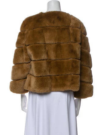 Diane von Furstenberg Fur Fur Jacket
