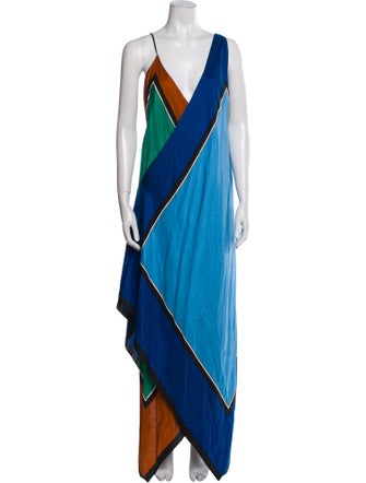 Diane von Furstenberg Silk Long Dress