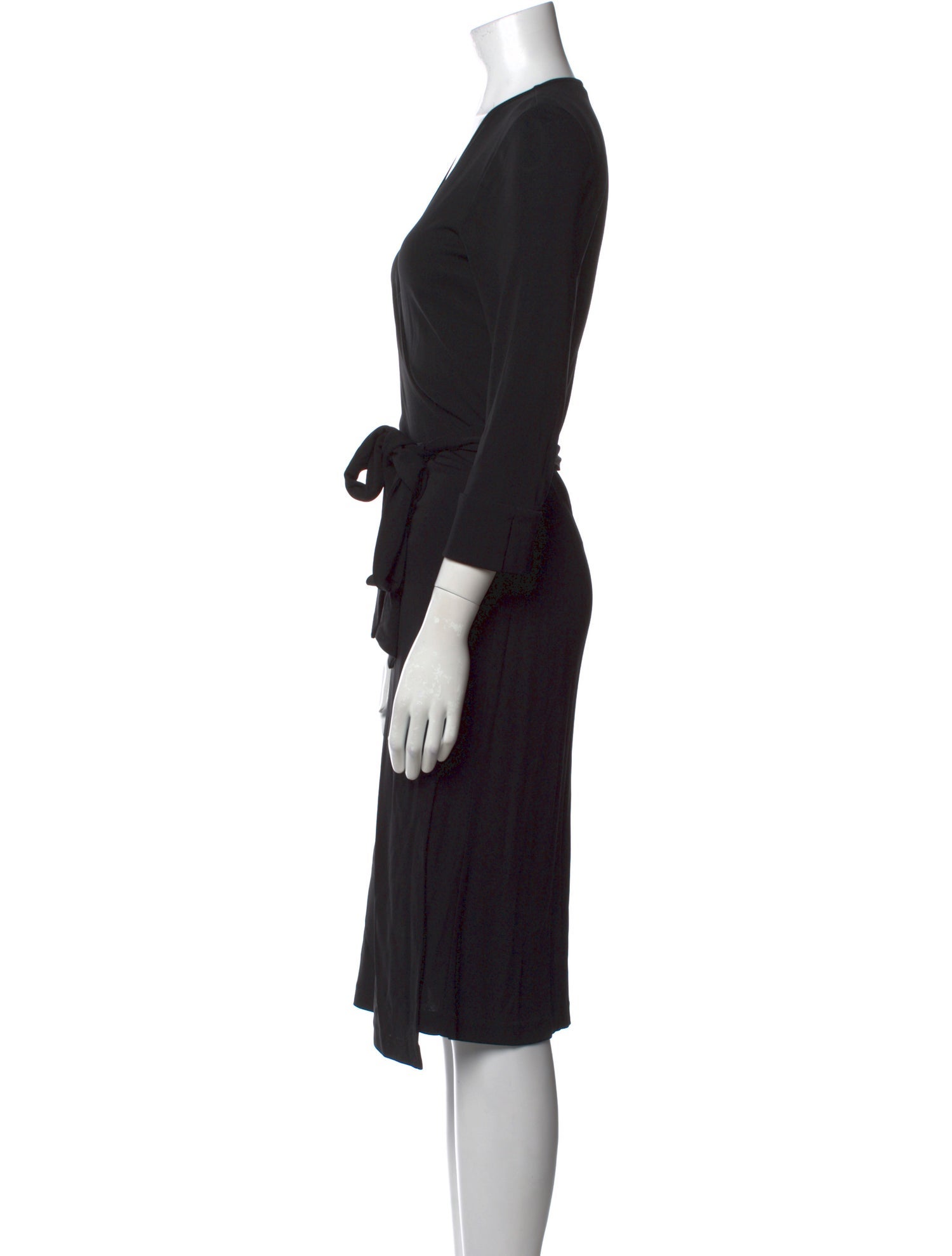 Diane von Furstenberg V-Neck Midi Length Dress