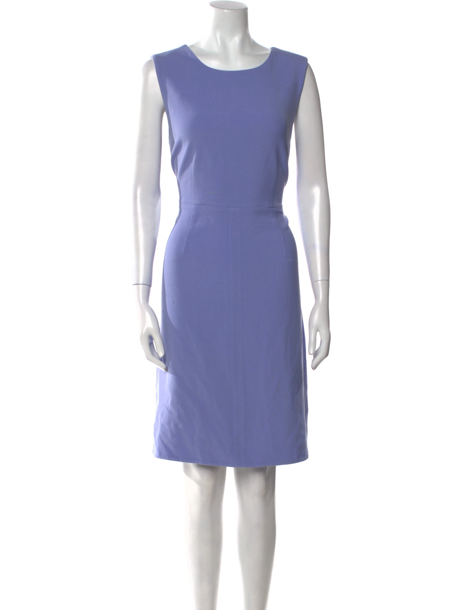 Diane von Furstenberg Scoop Neck Knee-Length Dress