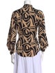 Diane von Furstenberg Silk Printed Blouse