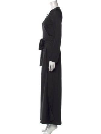 Diane von Furstenberg V-Neck Long Dress