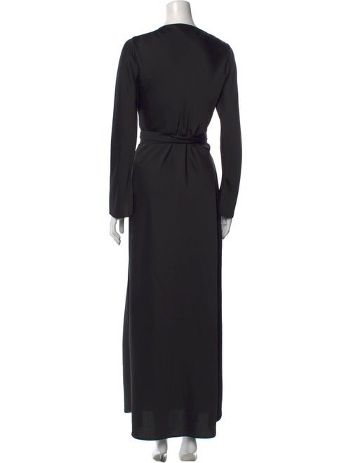 Diane von Furstenberg V-Neck Long Dress
