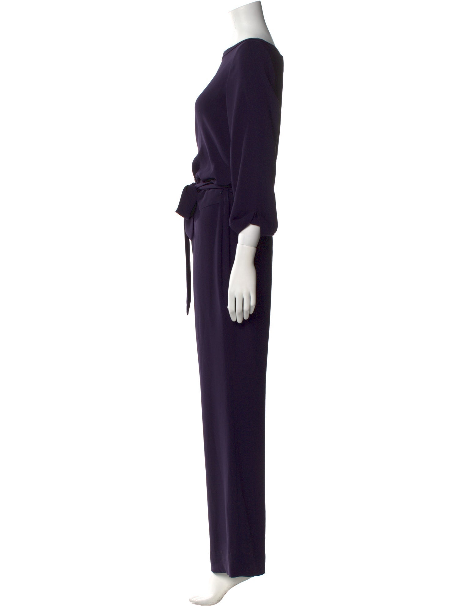 Diane von Furstenberg Bateau Neckline Jumpsuit