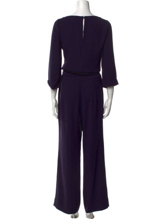 Diane von Furstenberg Bateau Neckline Jumpsuit