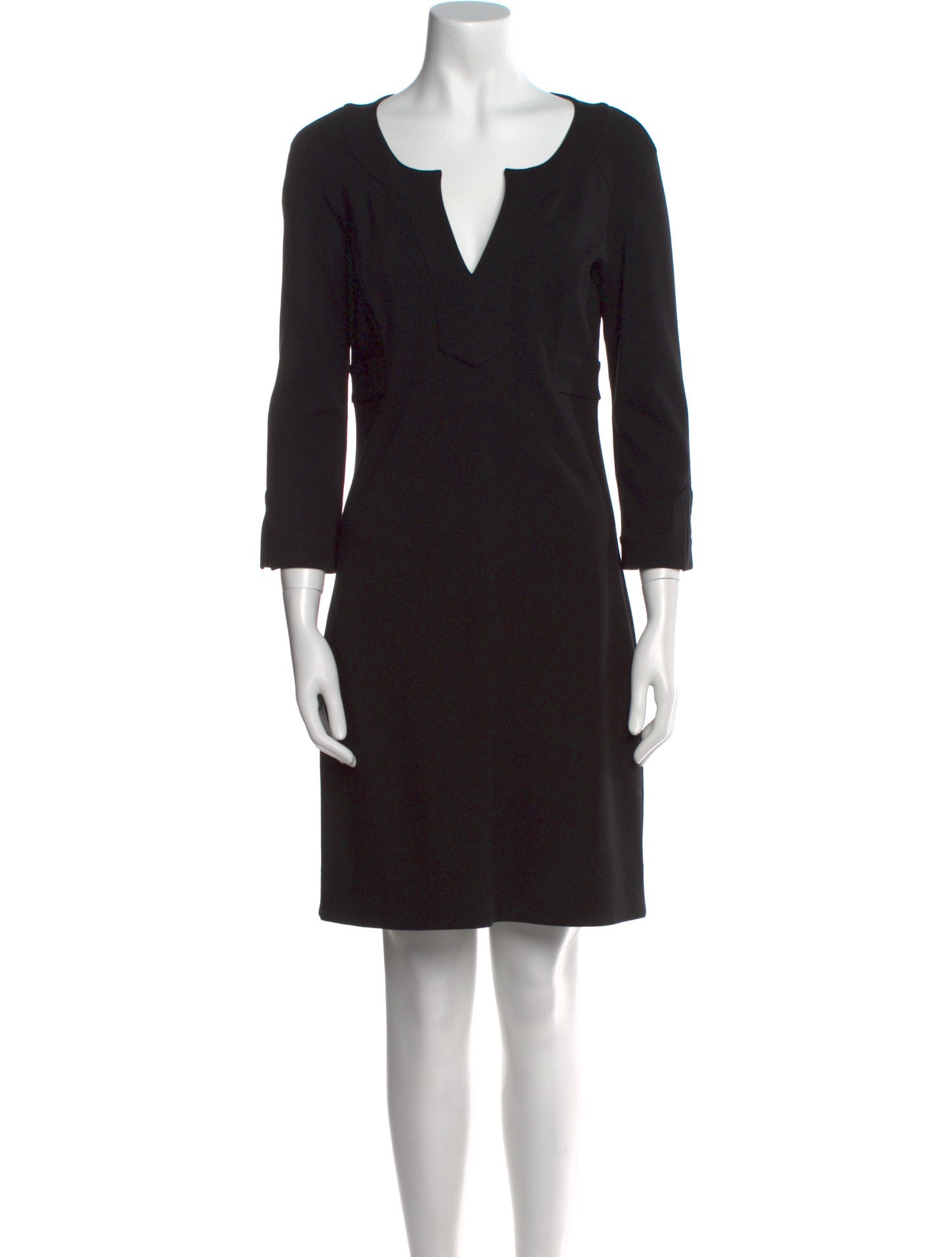 Diane von Furstenberg V-Neck Knee-Length Dress