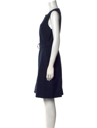 Diane von Furstenberg Scoop Neck Knee-Length Dress