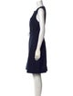 Diane von Furstenberg Scoop Neck Knee-Length Dress