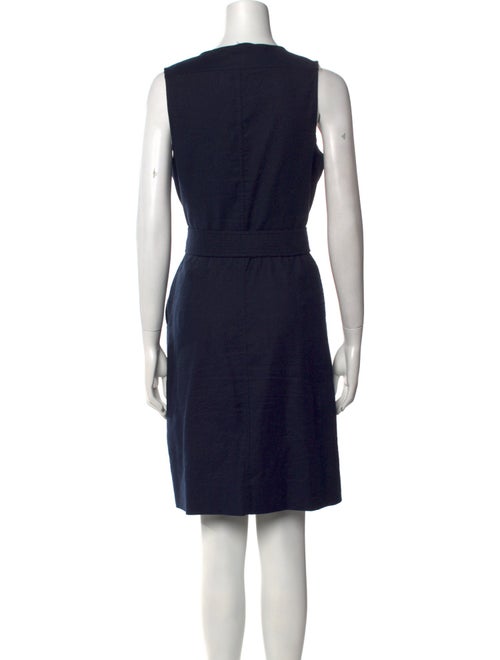 Diane von Furstenberg Scoop Neck Knee-Length Dress