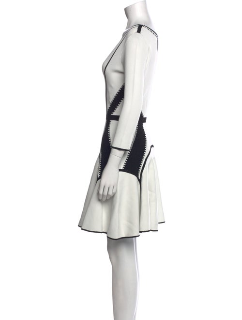 Diane von Furstenberg V-Neck Mini Dress