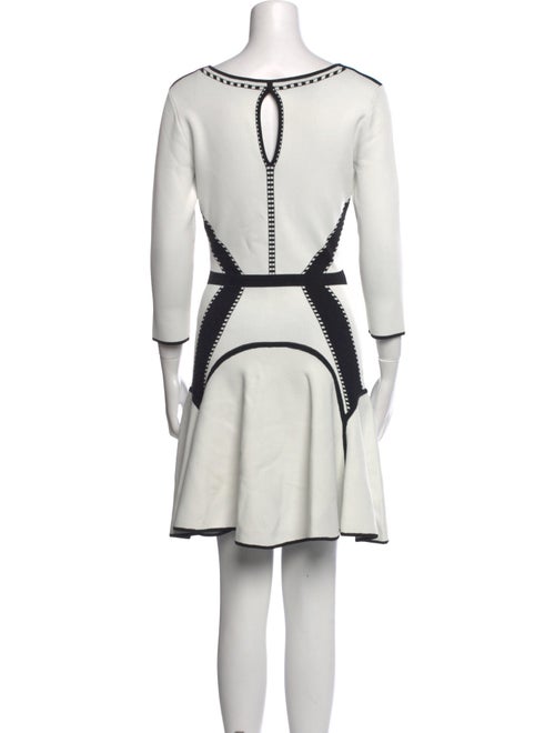 Diane von Furstenberg V-Neck Mini Dress