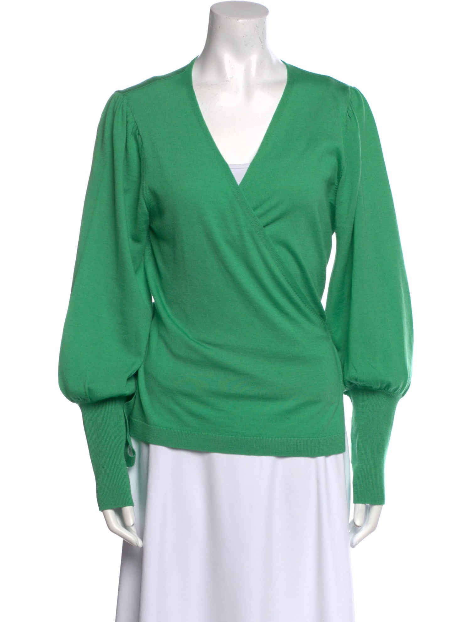 Diane von Furstenberg Merino Wool V-Neck Sweater