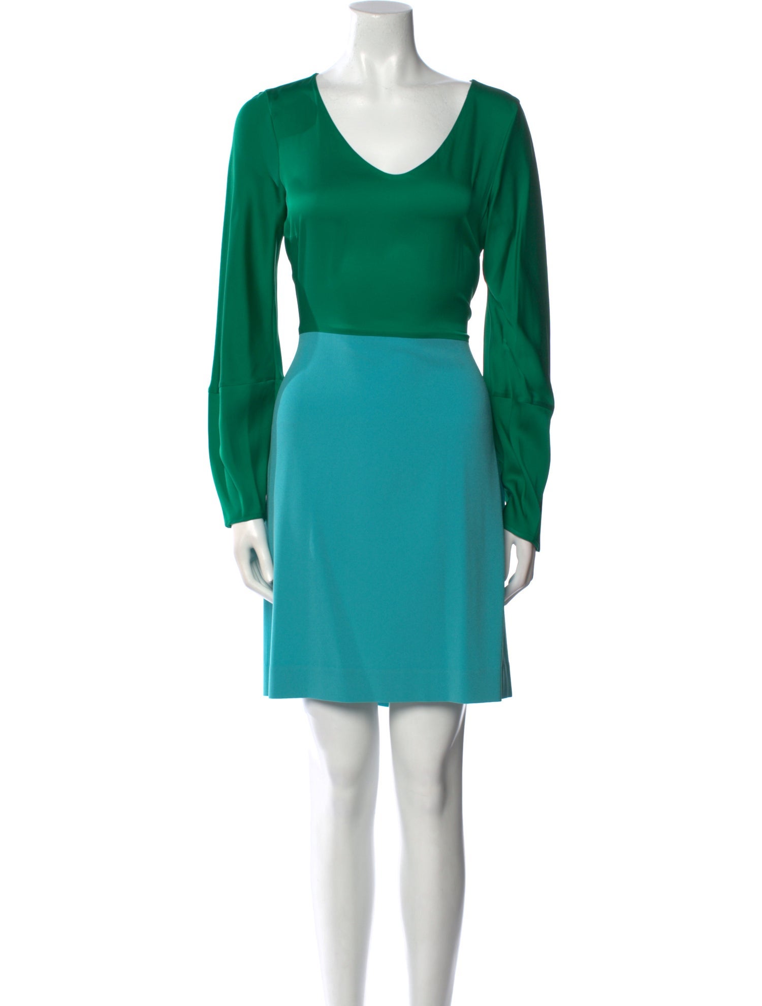 Diane von Furstenberg Silk Knee-Length Dress