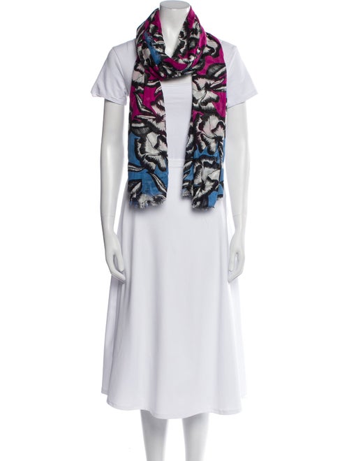 Diane von Furstenberg Floral Print Scarf