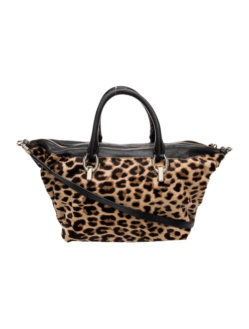 Diane von Furstenberg Ponyhair Top Handle Bag