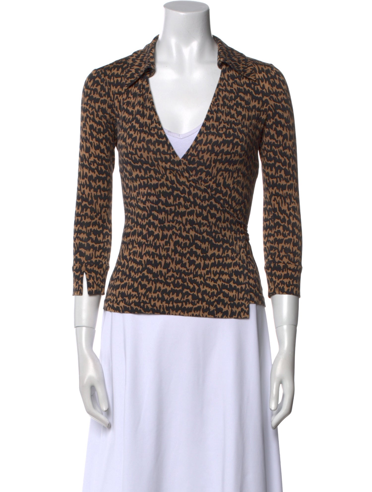 Diane von Furstenberg Silk Printed Top