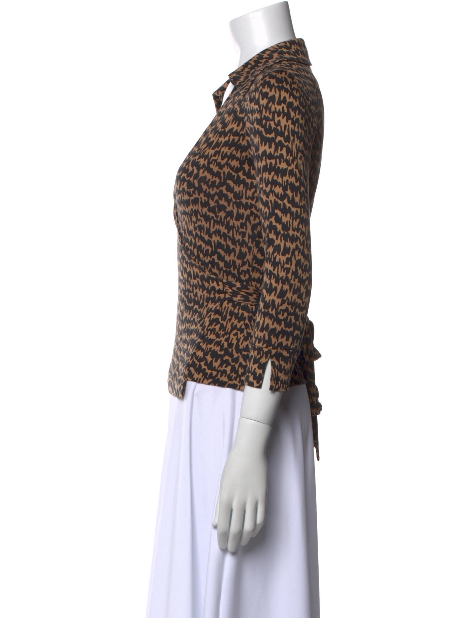 Diane von Furstenberg Silk Printed Top