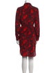 Diane von Furstenberg Silk Knee-Length Dress