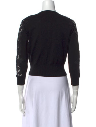 Diane von Furstenberg Wool Crew Neck Sweater
