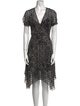Diane von Furstenberg Silk Knee-Length Dress