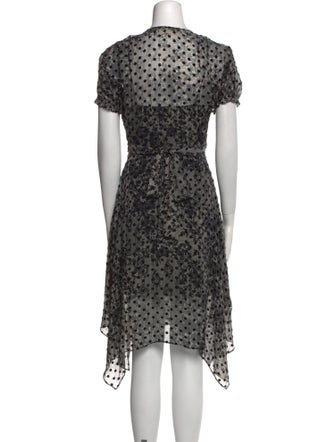 Diane von Furstenberg Silk Knee-Length Dress