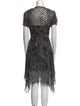 Diane von Furstenberg Silk Knee-Length Dress