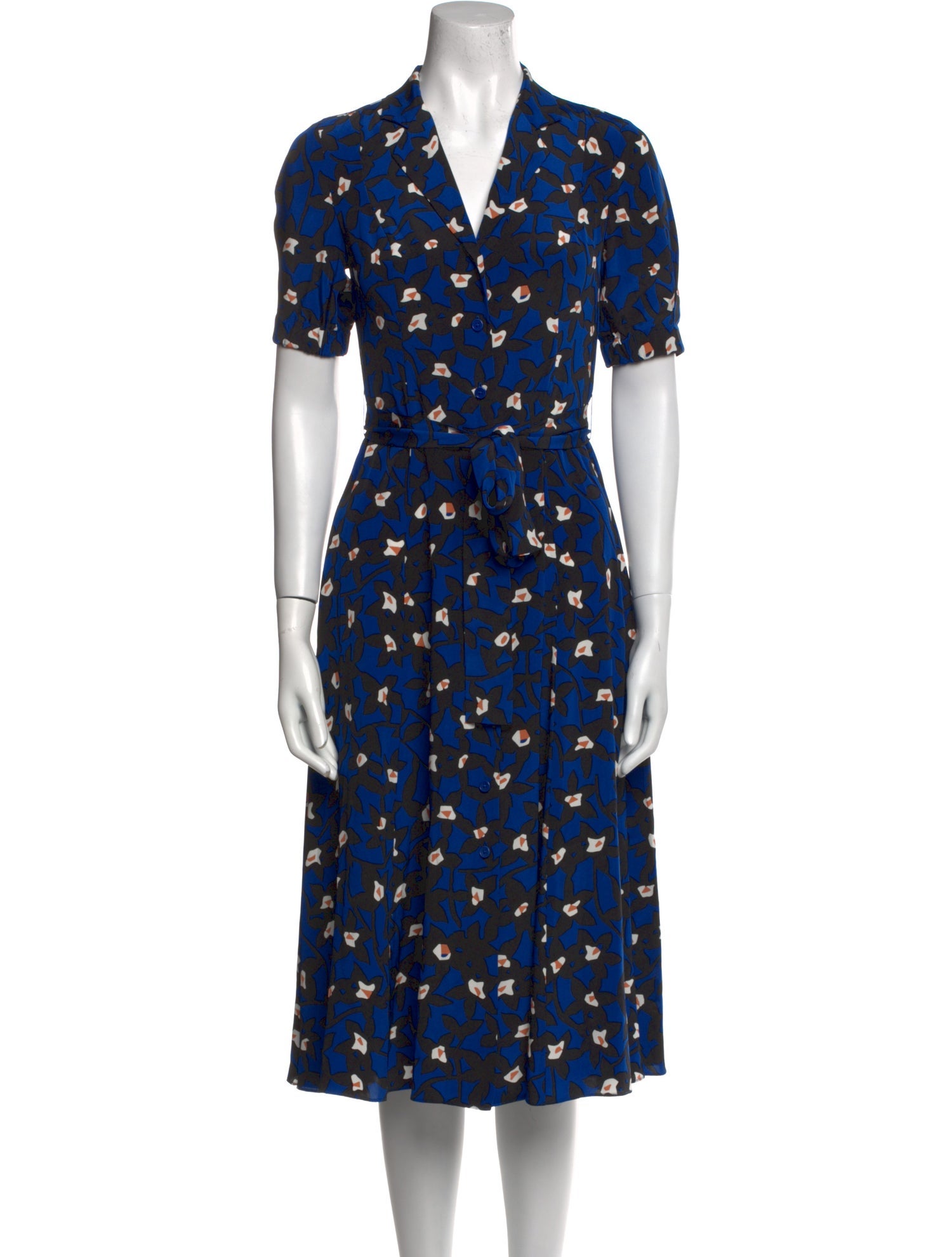 Diane von Furstenberg Silk Midi Length Dress