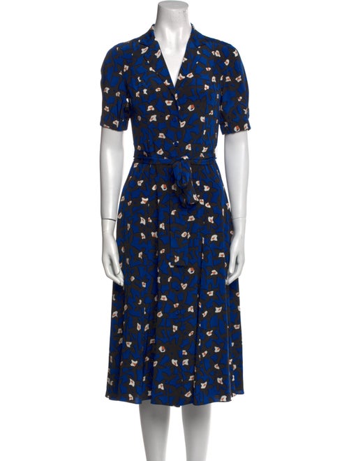 Diane von Furstenberg Silk Midi Length Dress