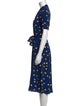 Diane von Furstenberg Silk Midi Length Dress