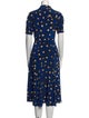 Diane von Furstenberg Silk Midi Length Dress