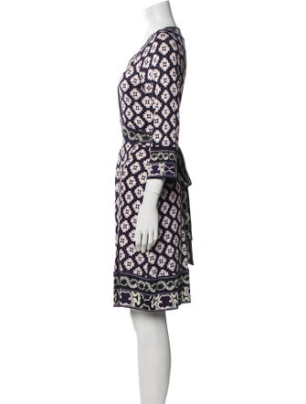 Diane von Furstenberg Silk Knee-Length Dress