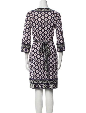 Diane von Furstenberg Silk Knee-Length Dress