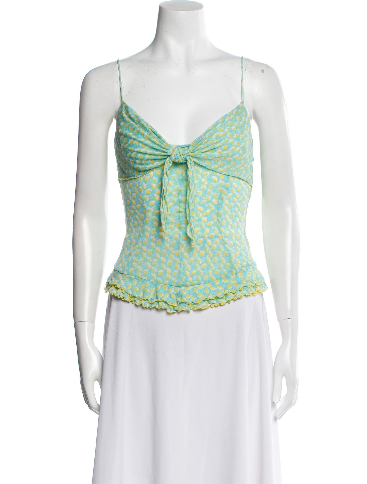 Diane von Furstenberg Silk Printed Top