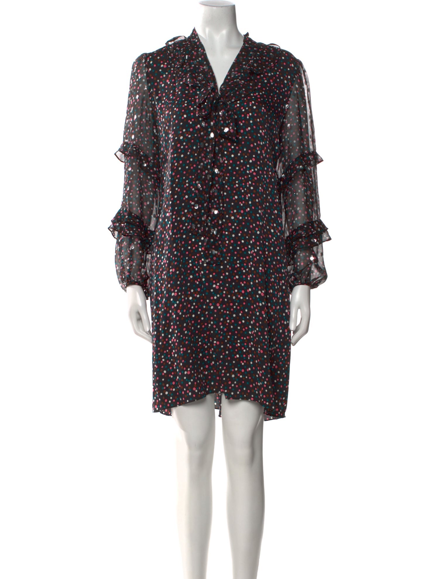 Diane von Furstenberg Silk Knee-Length Dress