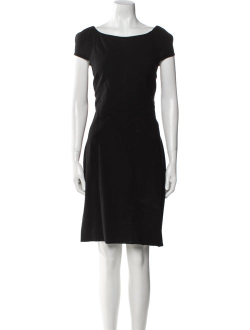 Diane von Furstenberg Bateau Neckline Knee-Length Dress