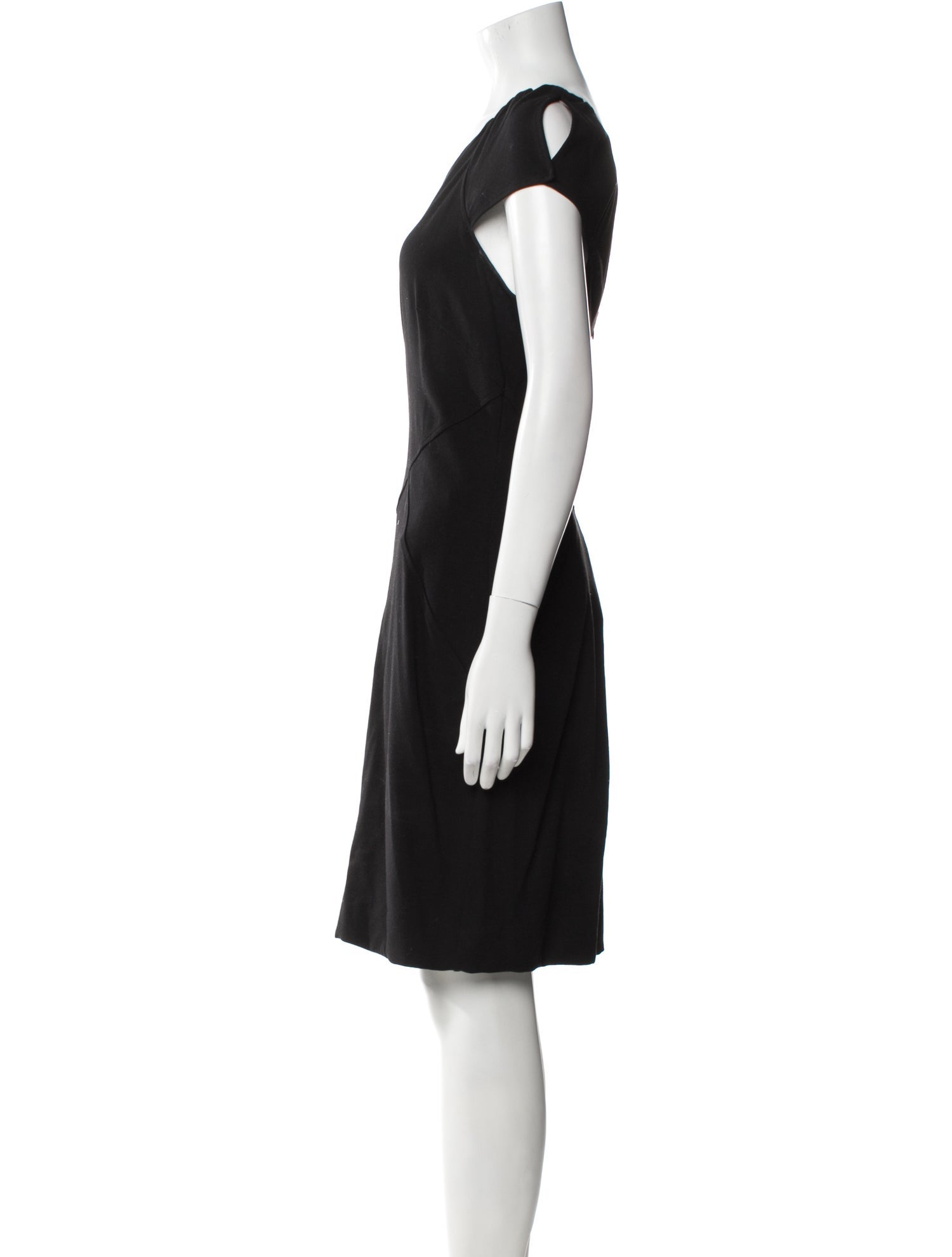 Diane von Furstenberg Bateau Neckline Knee-Length Dress
