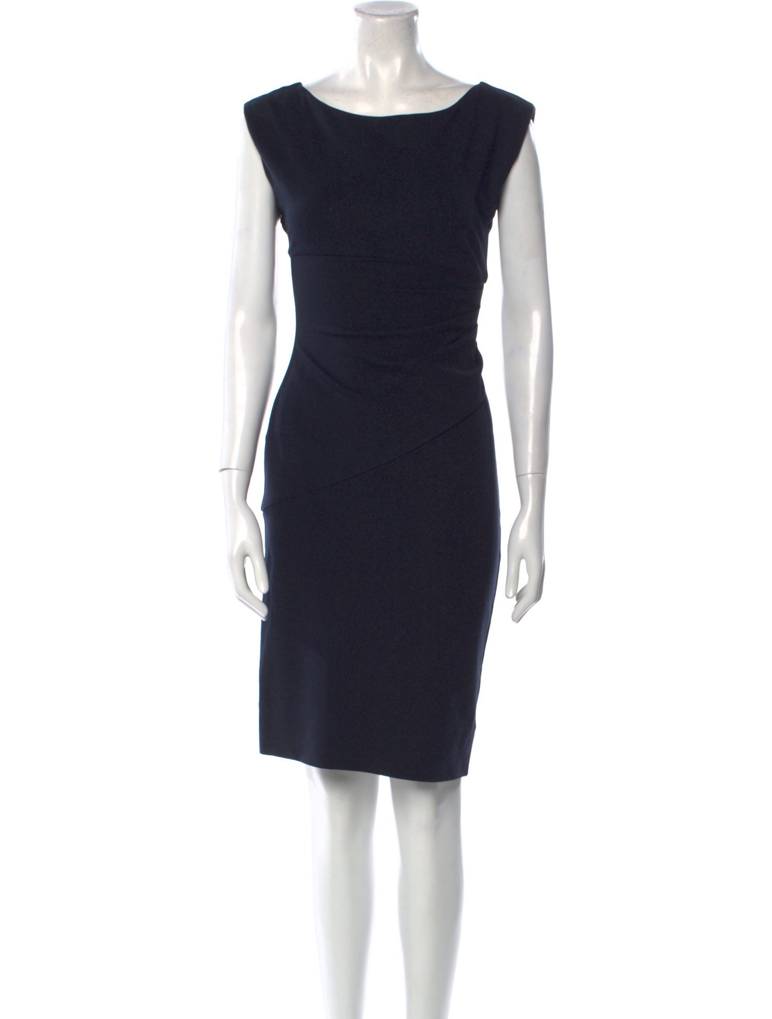 Diane von Furstenberg Bateau Neckline Knee-Length Dress